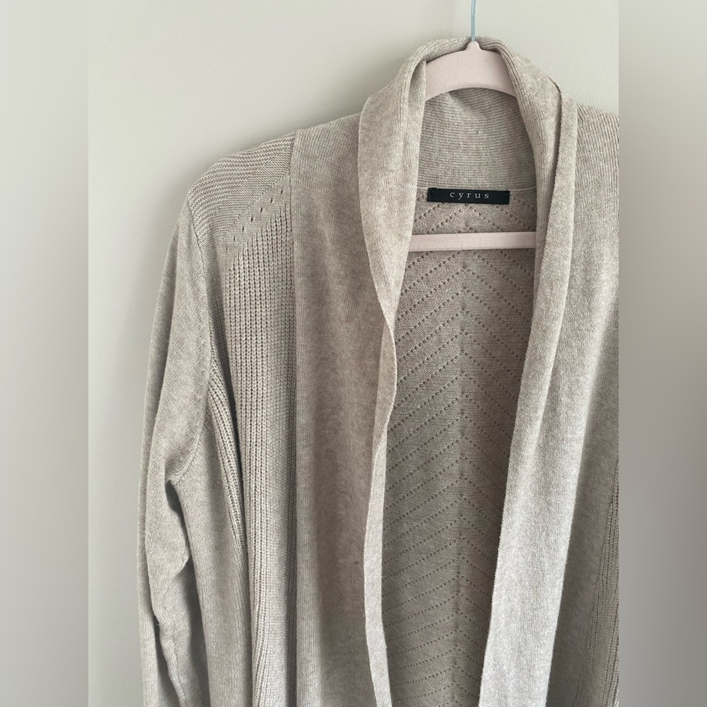 🌷 Cyrus Open-Front Cardigan - Picture 2 of 3